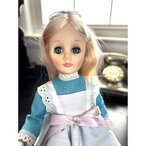 Vintage 1976 Effanbee Alice in Wonderland Doll 11" All Original w/ Hang Tag EUC